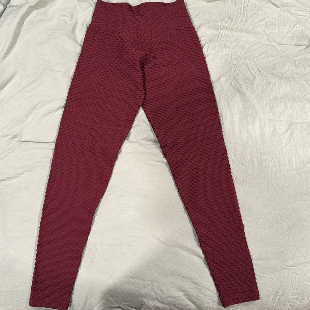 Booty by Brabants OS Croco Skin “Merlot” Leggings